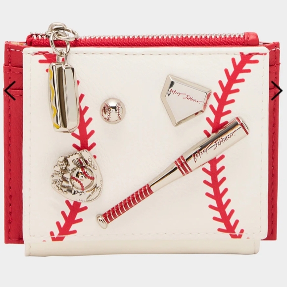 Betsey Johnson Handbags - Betsey Johnson Baseball Wallet